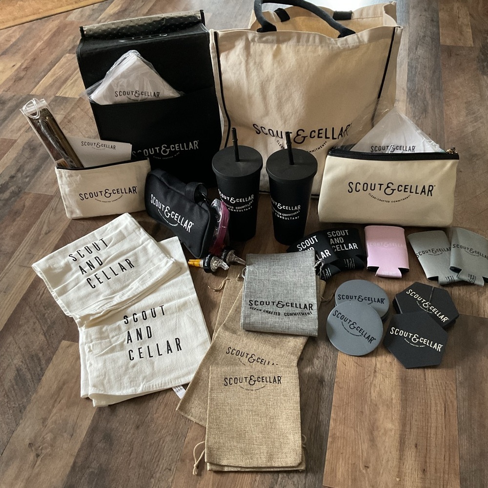 Huge Scout & Cellar Clean Crafted Wine Consultant Bundle!! Take A Peek!